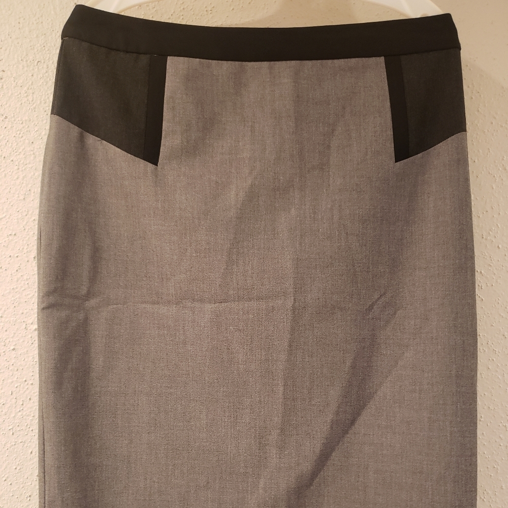 Donna Ricco New York grey pencil skirt
